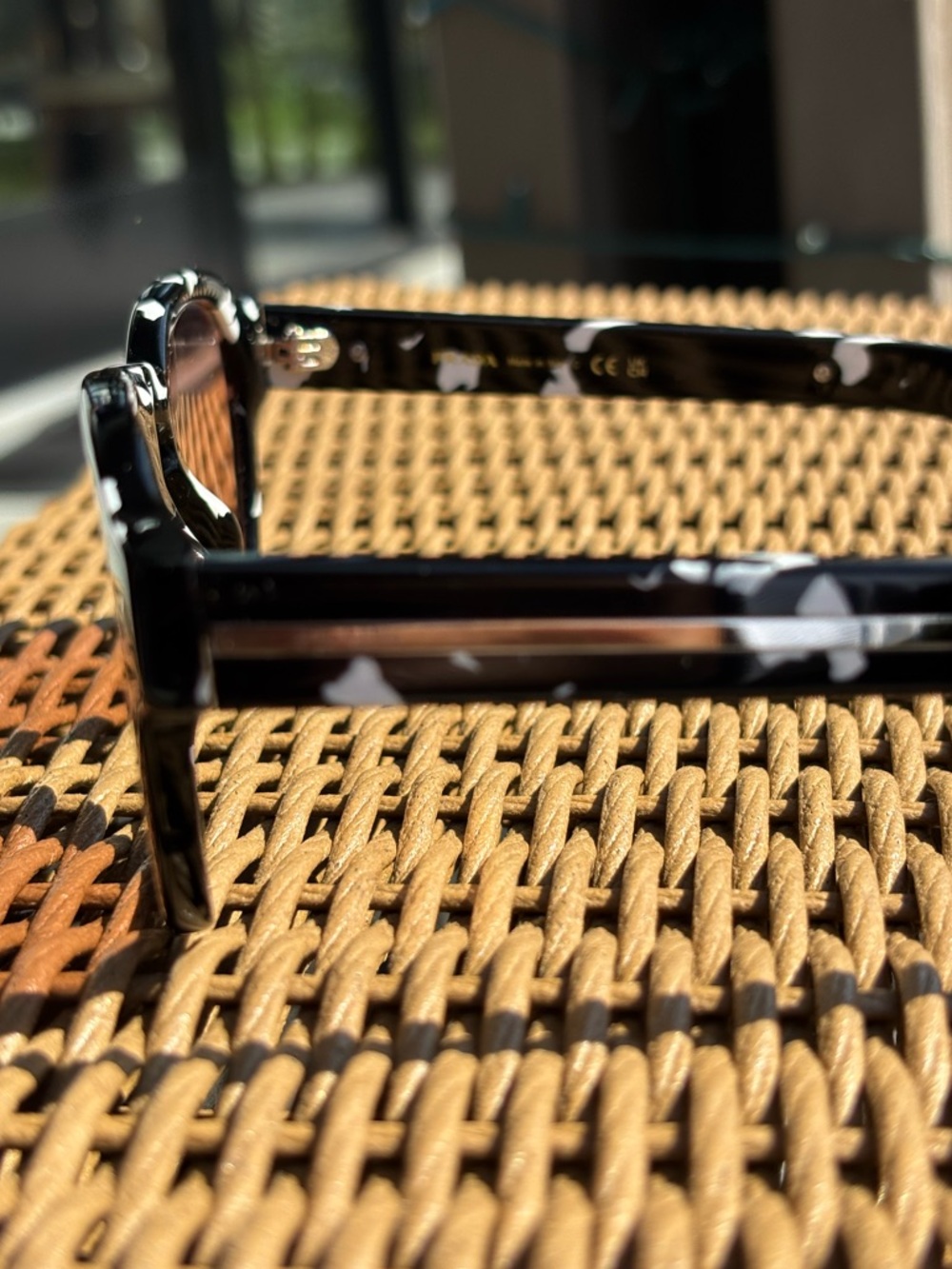 NEW Prada SPR A16S Sunglasses Black Phantos Made in Italy Iconic metal plaque - Picture 13 of 14
